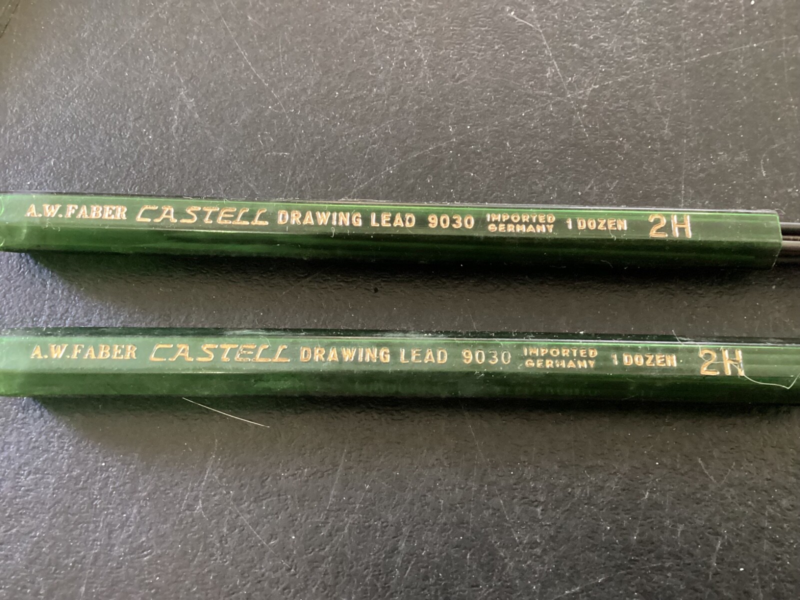 Lot of A.W. Faber CW Steel Drawing Lead 2H + Mechanical Pence Lead
