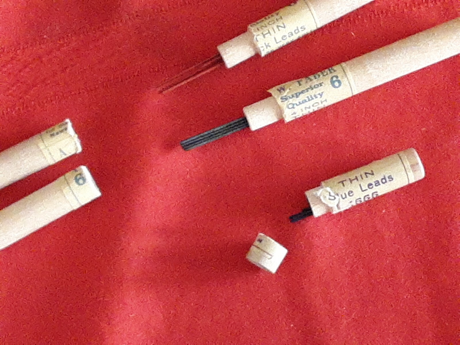 A.W. Faber Pencil Leads (wooden tube)