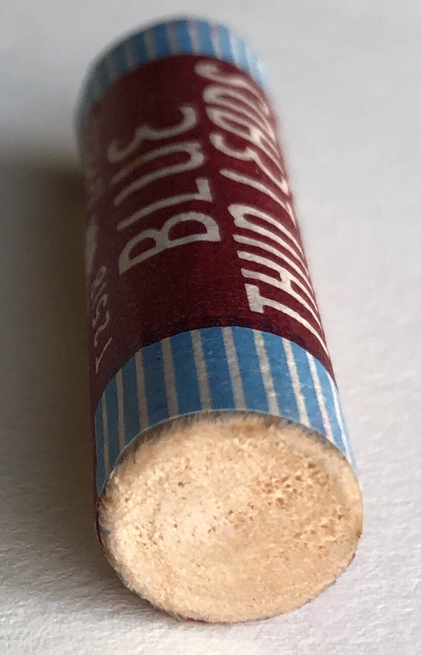 Vintage EAGLE Mechnical Pencil Lead BLUE 1.18mm NOS Wood Tube 12pk USA