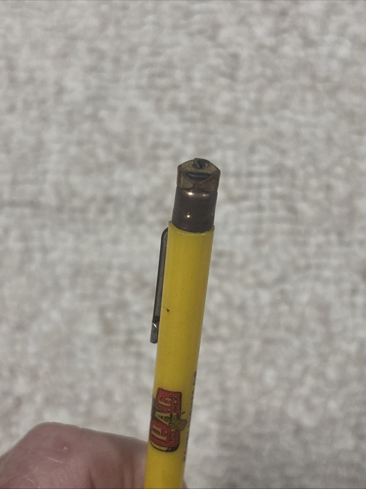 P.A.G. Mechanical Pencil Compliments Of Your Genuine Pfister dealer, (vintage)