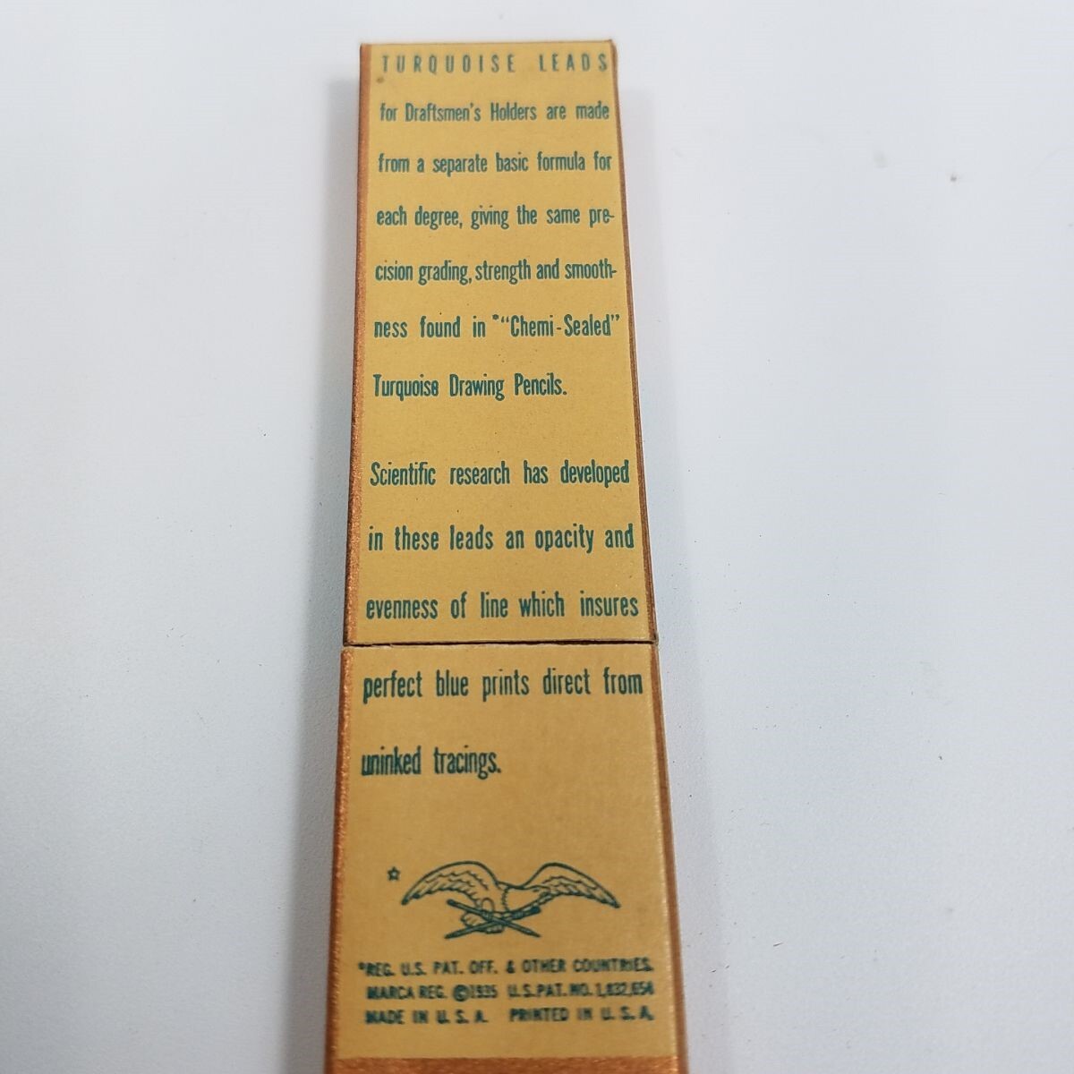 Box of 6 Eagle Turquoise Drawing Leads 2375 B Original Packaging Unused