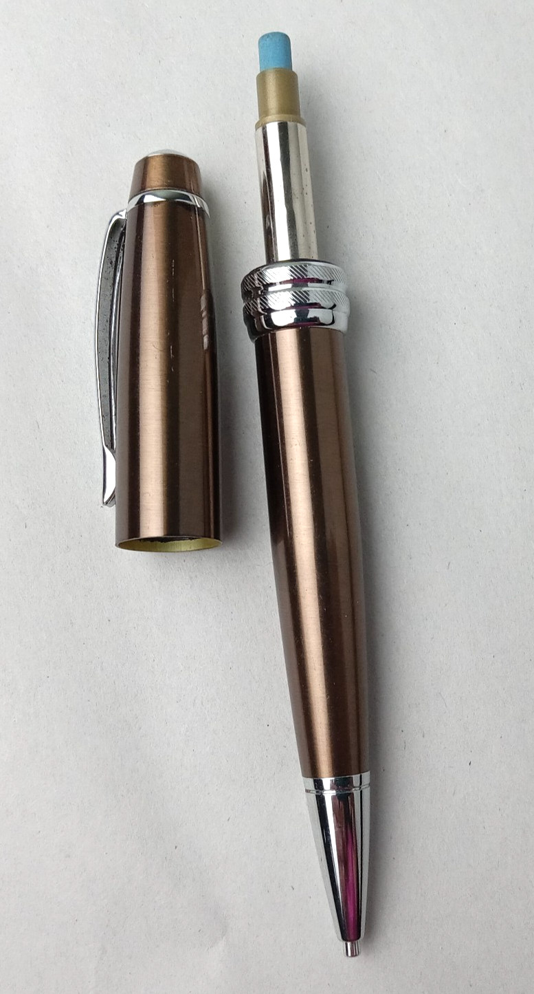 CROSS Bailey Cocoa Brown Lacquer & Polished Chrome 0.7mm Mechanical Pencil