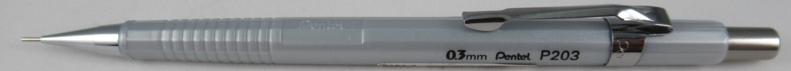 Pentel P200 Collection Colors – Silver, Set of 4 (Brazil)