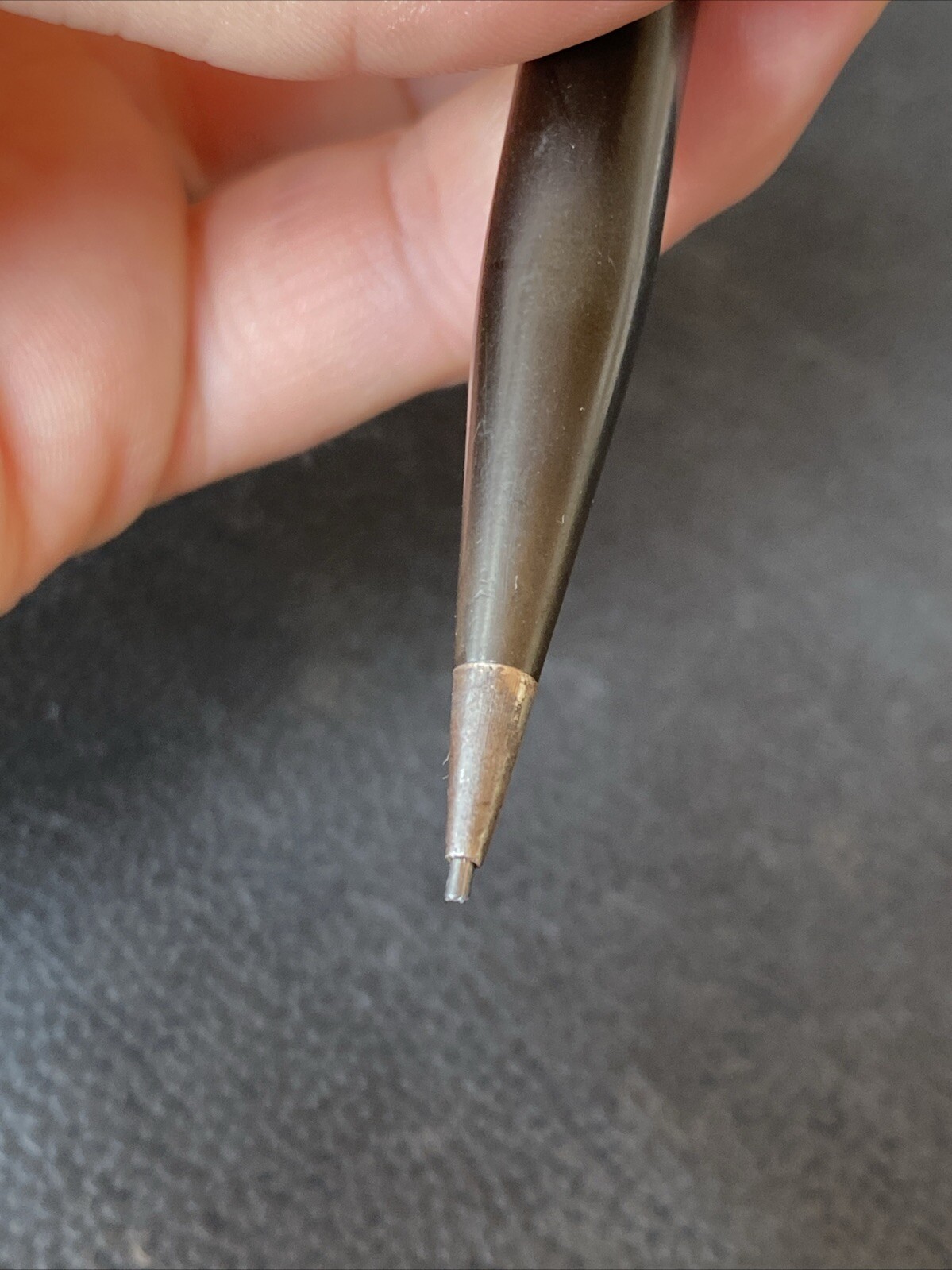 ANTIQUE VTG EARLY Brown Brass WAHL EVERSHARP Mechanical Pencil AS IS UNTESTED