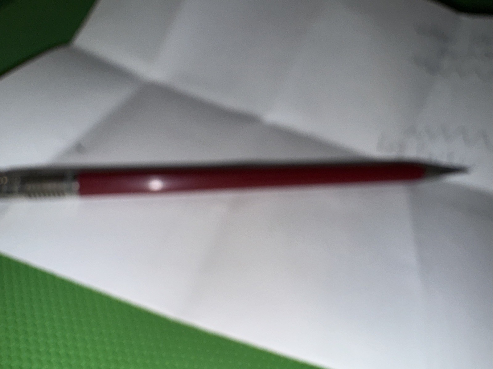 Vintage Red Parker Mechanical Pencil 6.5”