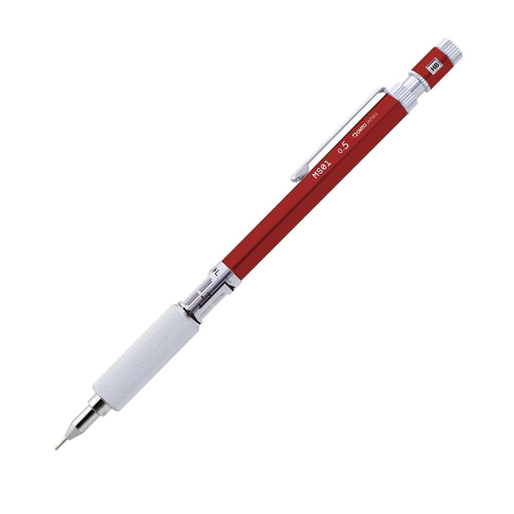 OHTO MS01 Mechanical Pencil, High-Functionality All-Metal Aluminum and Brass …