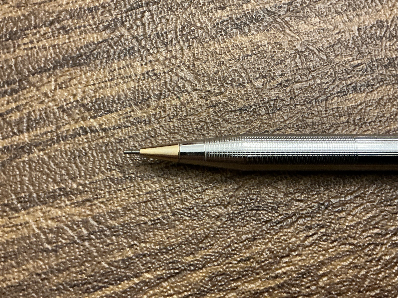 Vintage Centennial Mechanical Pencil – Chrome with Gold – Retractable Tip