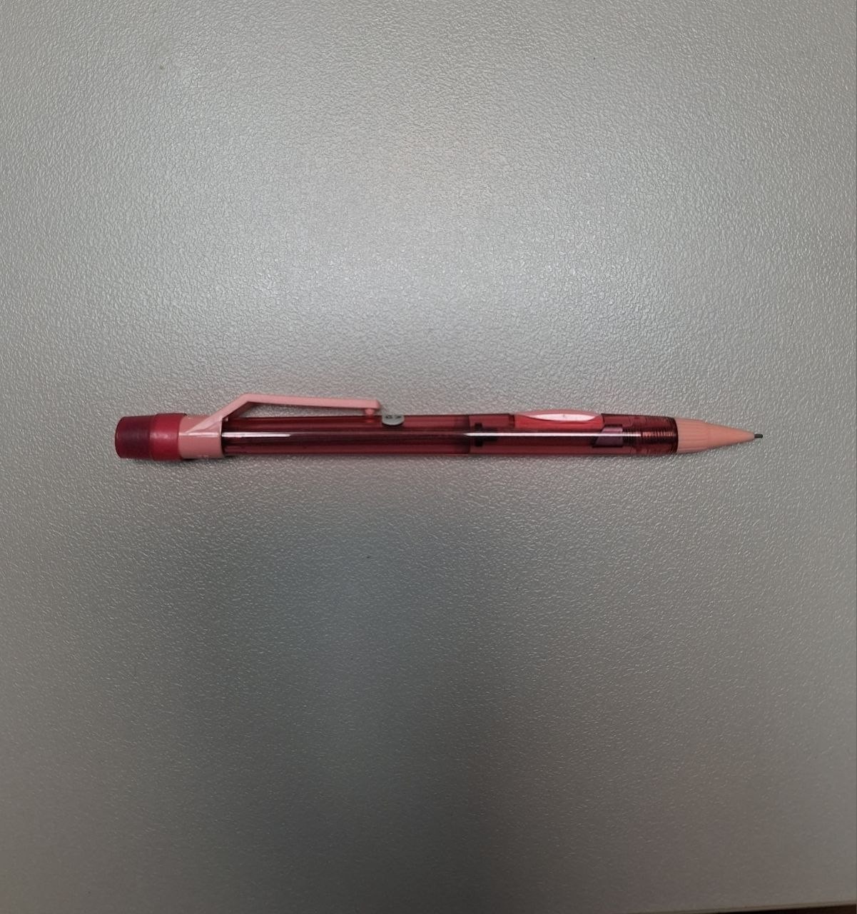 Pentel Pop N Pop Discontinued Mechanical Pencil PD335 Side Clicker PD-335 Red