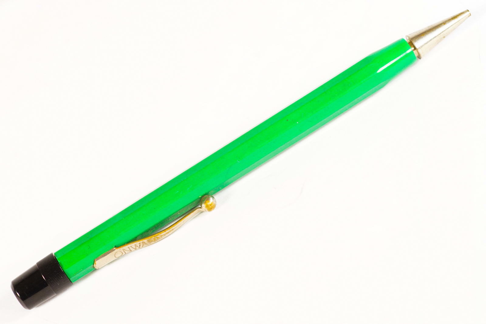 Green ONWARD Vintage Mechanical Pencil Parts or Repair