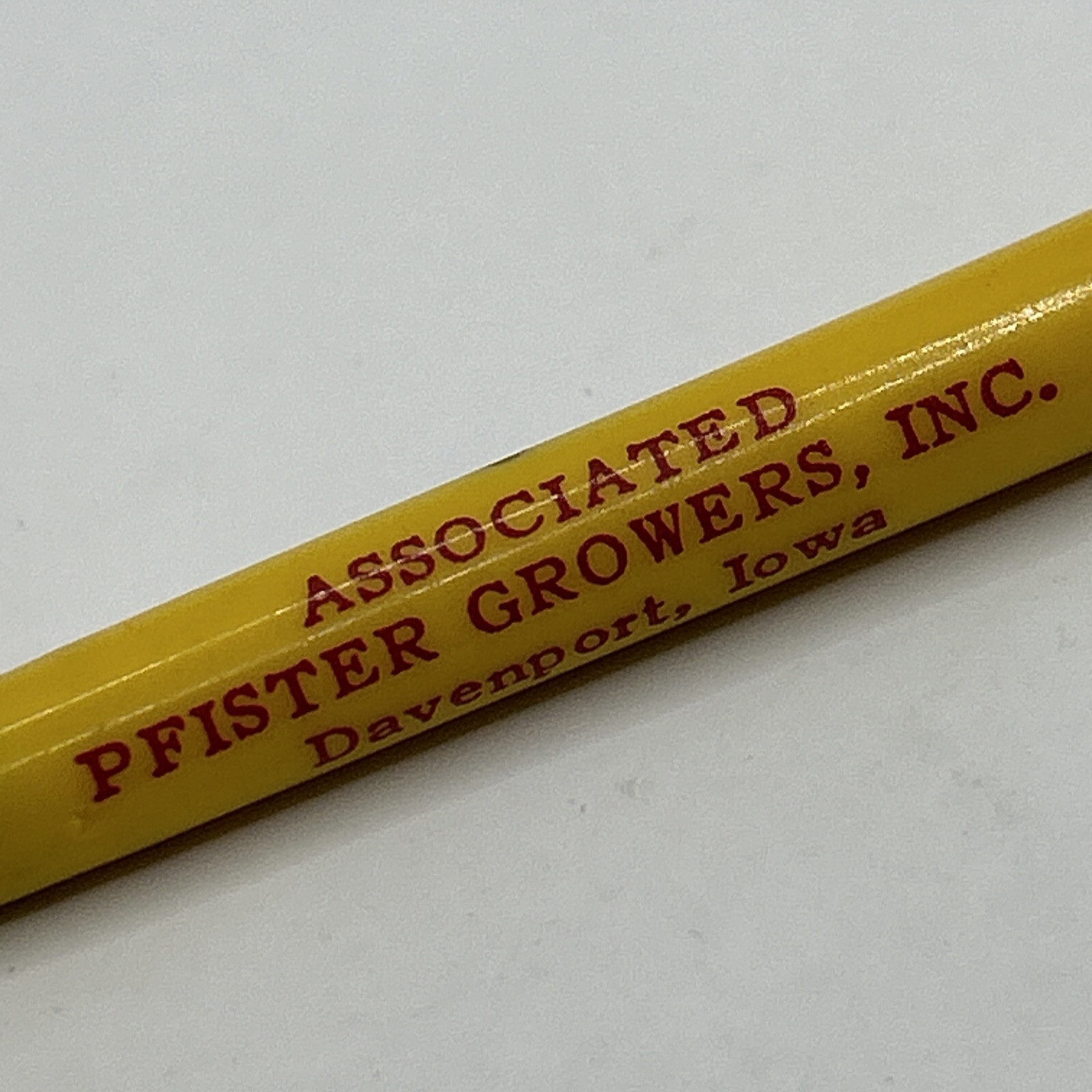 VTG Mechanical Pencil P.A.G. Pfister Associated Growers Davenport IA