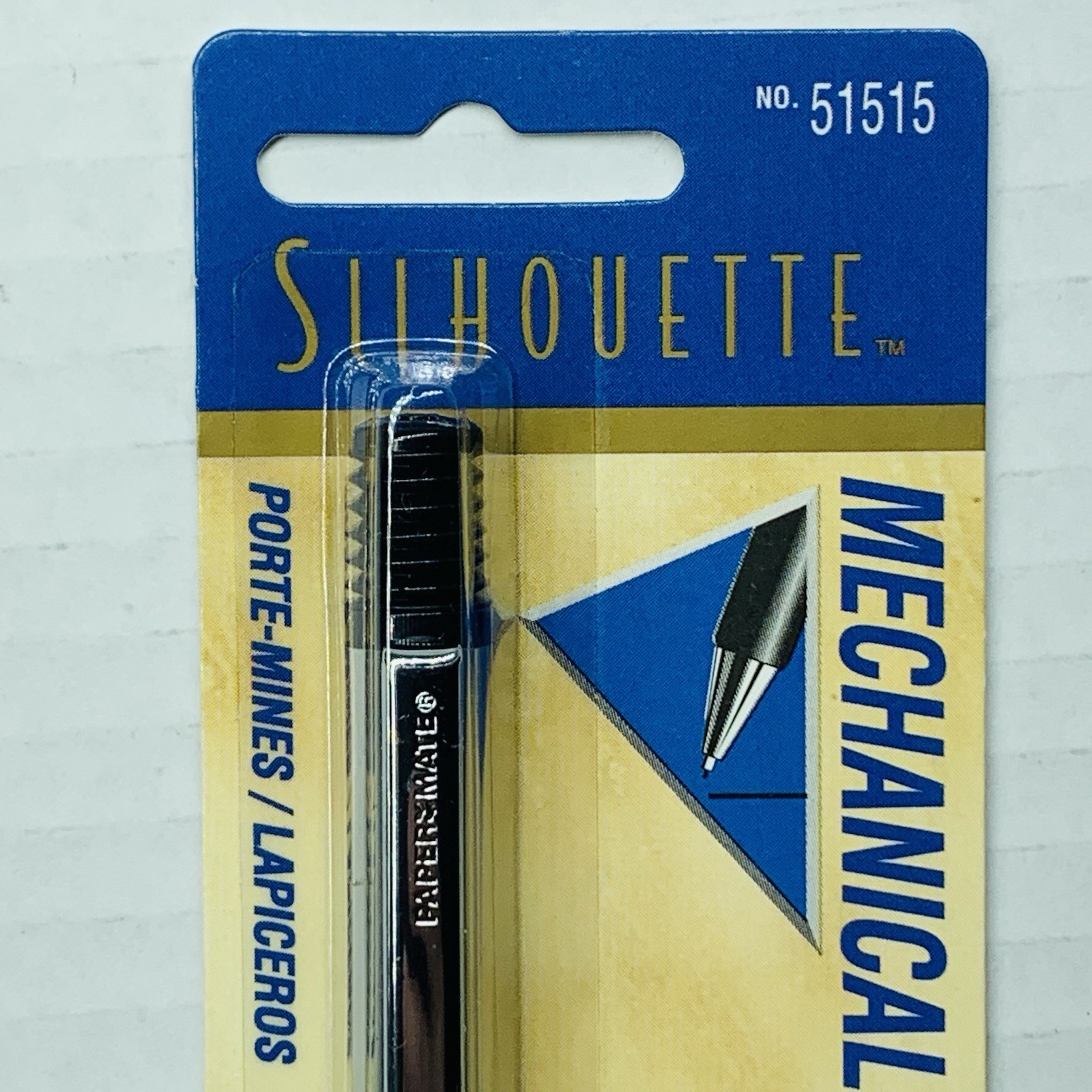 Sanford Silhouette Pencil 0.5mm Pencil Cushion Grip #51515 NEW 1996 Vintage NOS