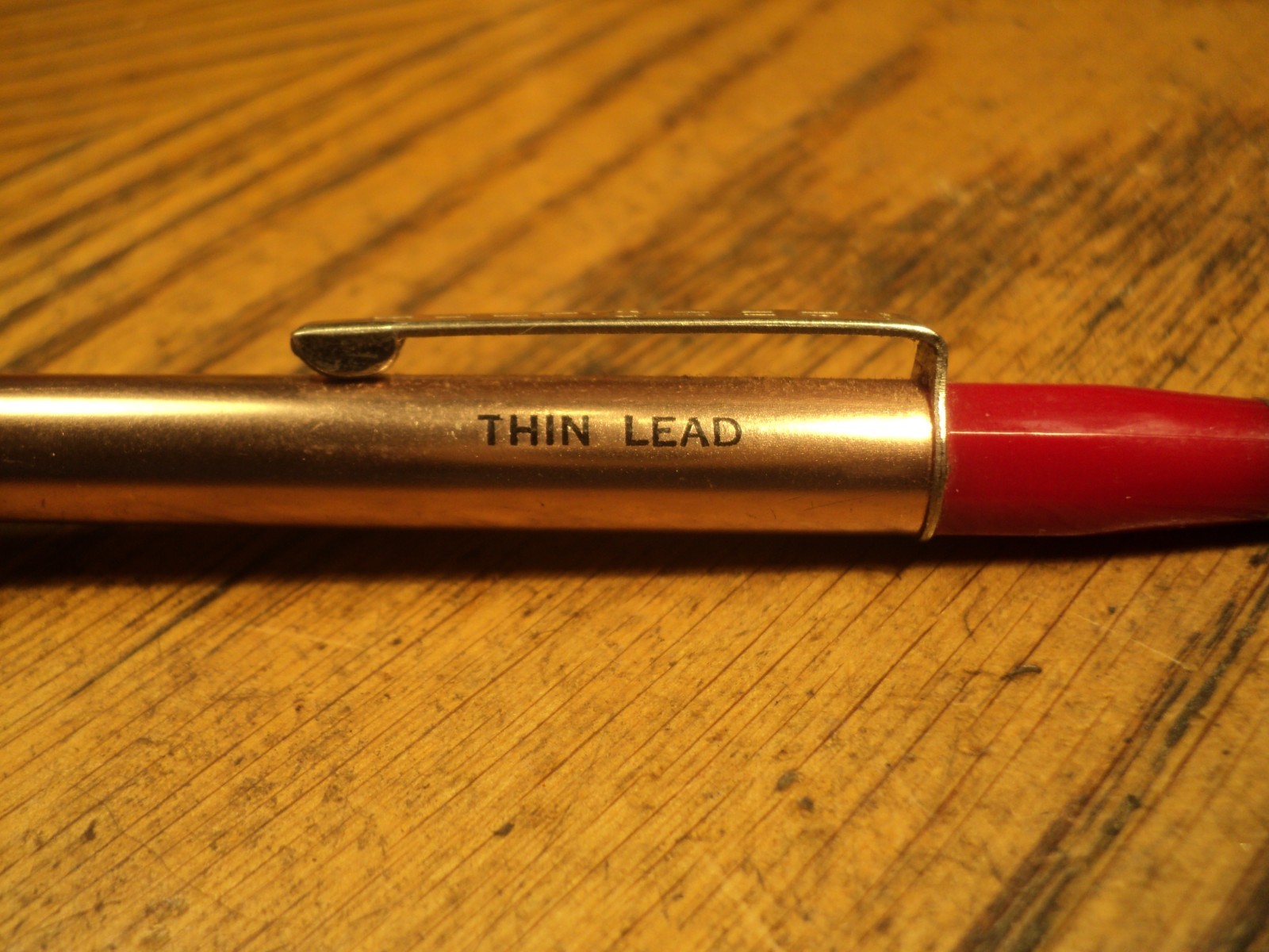 Vintage Durolite Dual Tip Mechanical Pencil Thin Lead 5-1/2″ USA