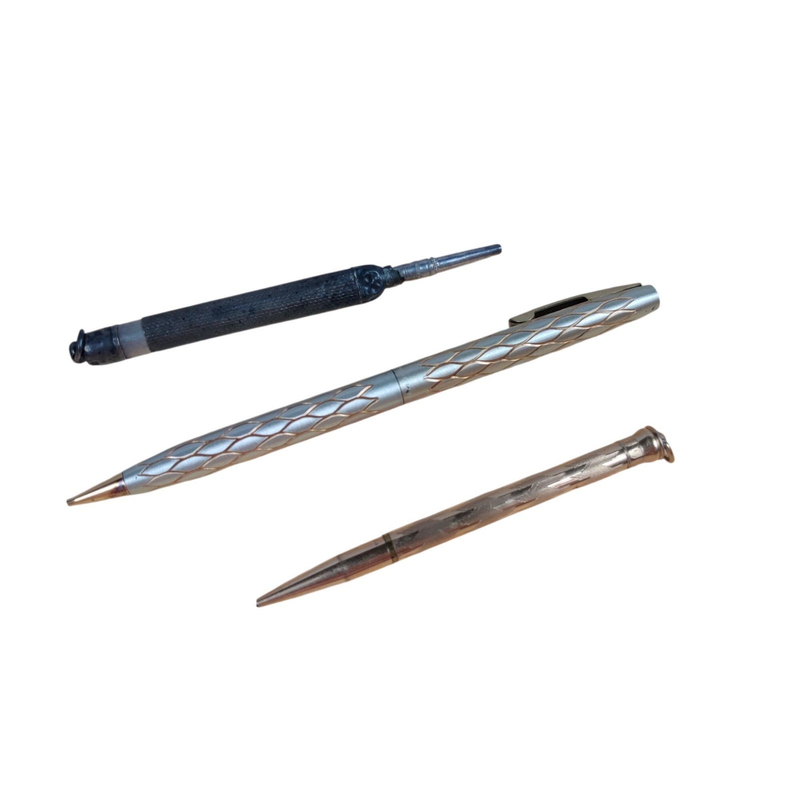Vintage Sheaffer AXT Sterling Mechanical Pencil Lot Scripto Leads Repair Parts