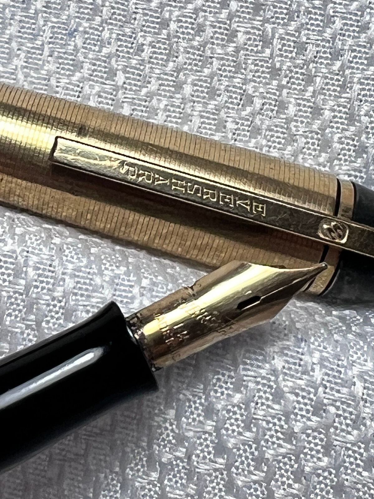 Double Check Eversharp Skyline Lever Fed Fountain Pen 14K Gold Eversharp NIB