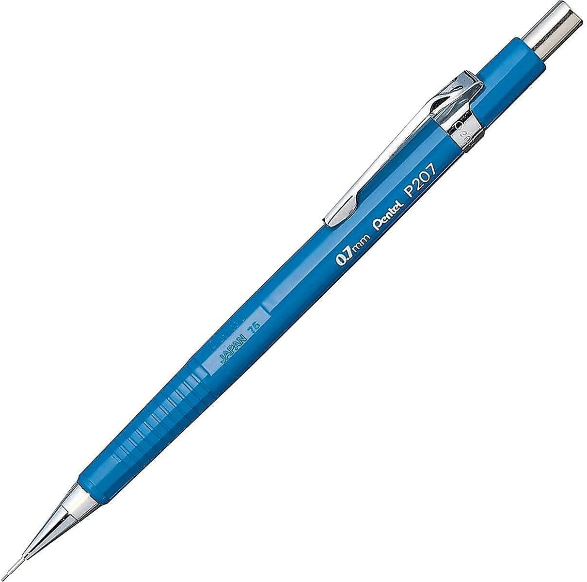 Sharp Automatic Pencil, (0.7Mm), Blue Barrels, Pack of 2 (P207BP2-K6)
