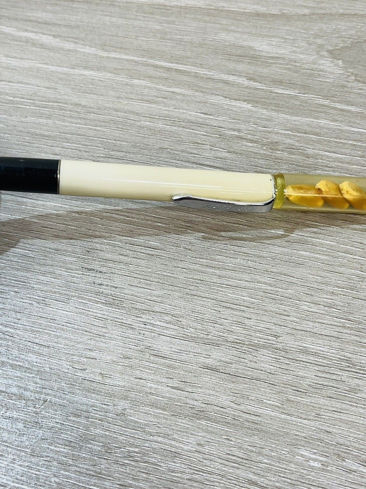 Rare Vtg Super Crost Hybrids Corn Ritepoint Mechanical Pencil Sample Display Top