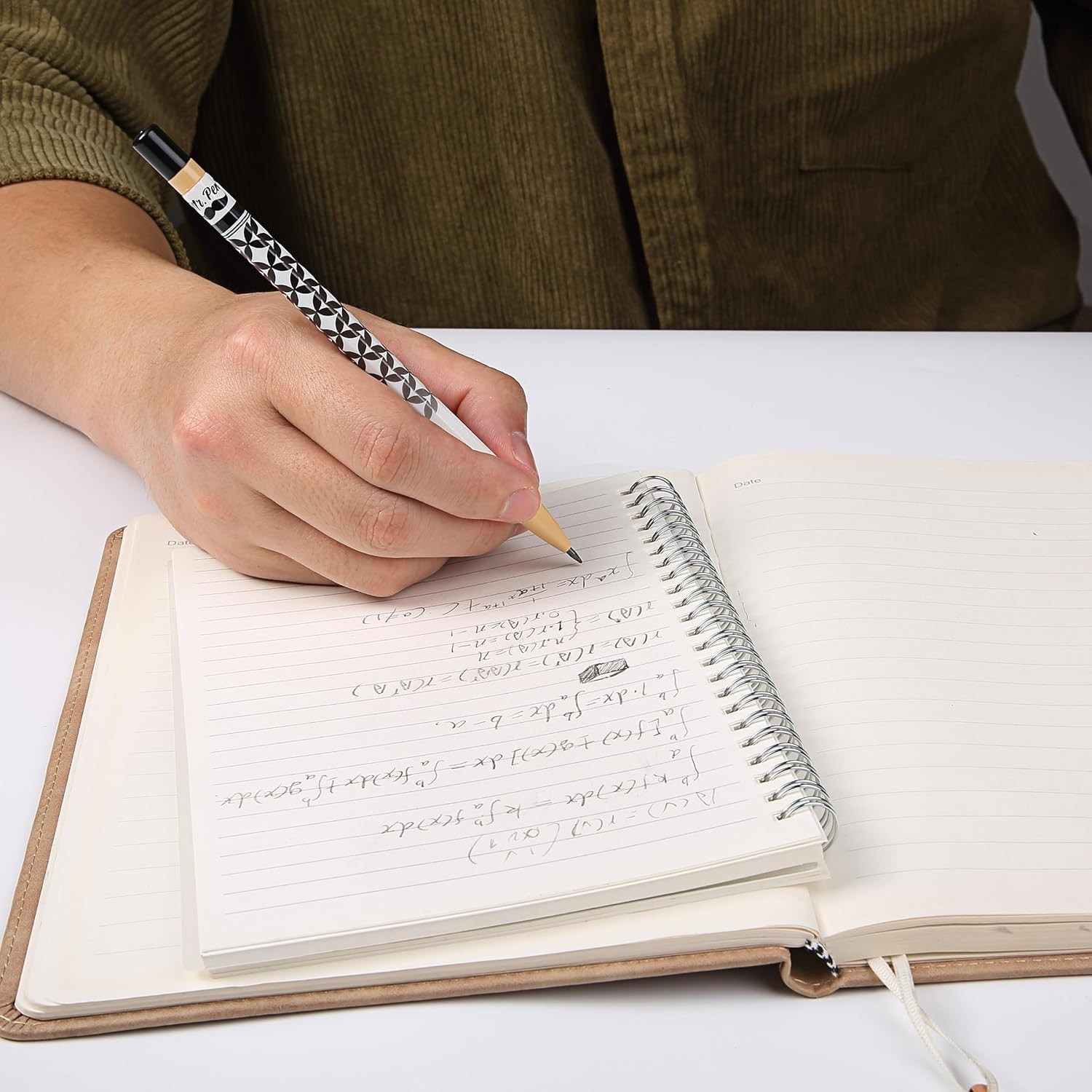 Comfort Grip Rotary Mechanical Pencil Set – 6 Pcs for Ultimate Writing Precision