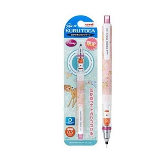 Mitsubishi limited Kurutoga mechanical pencil 0.5mm standard Disney Bambi