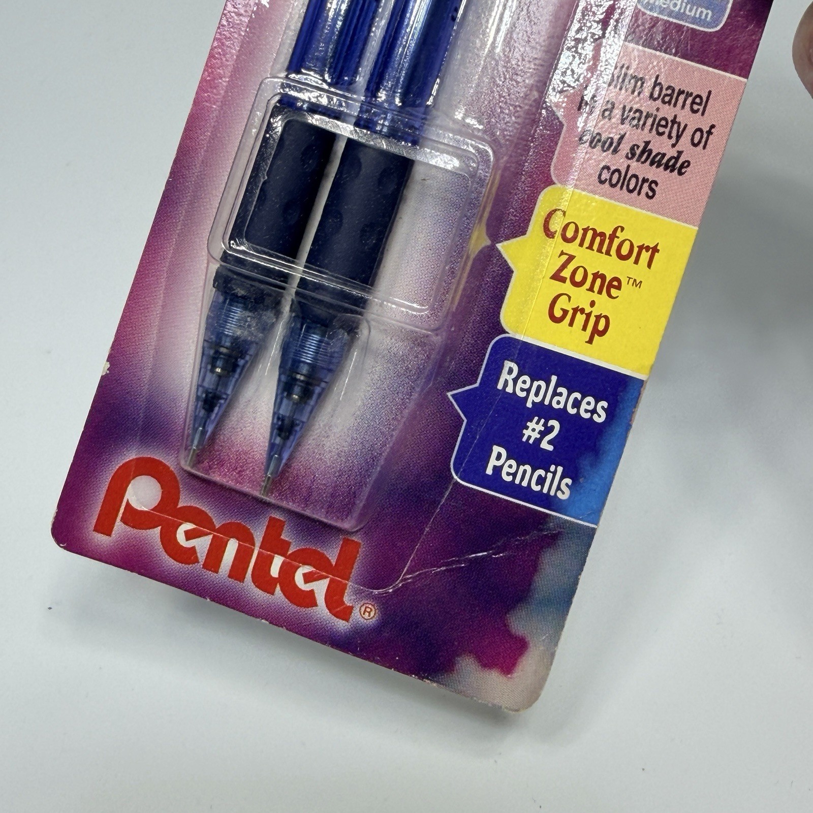 Vtg Pentel Icy Automatic Pencils 2 Pack Cool Shade Colors Blue 0.7 mm NEW