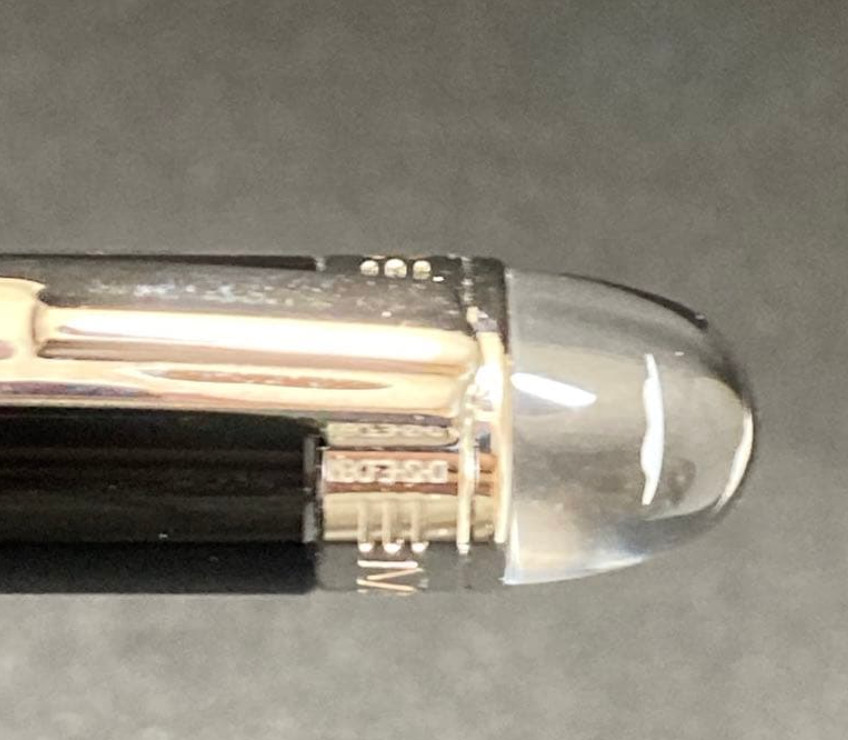 Montblanc Star Walker Platinum Resin Mechanical Pencil Black Starwalker w/Box
