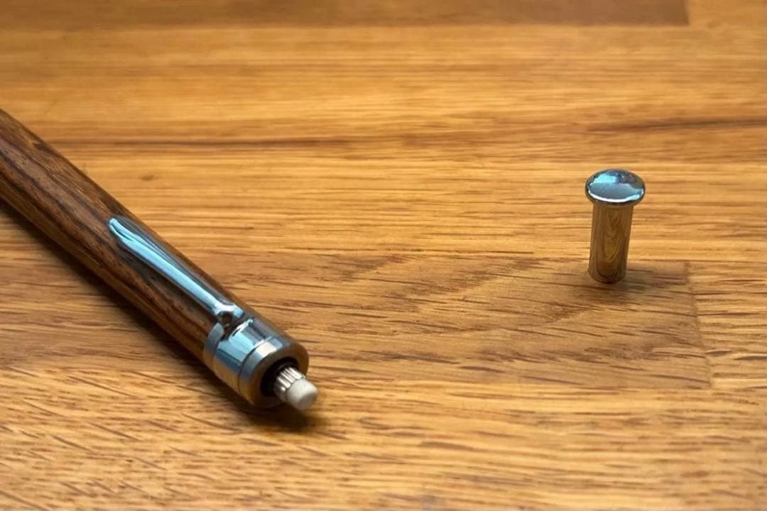 Kobo Kusashi Zebra Wood Mechanical Pencil 0.5mm
