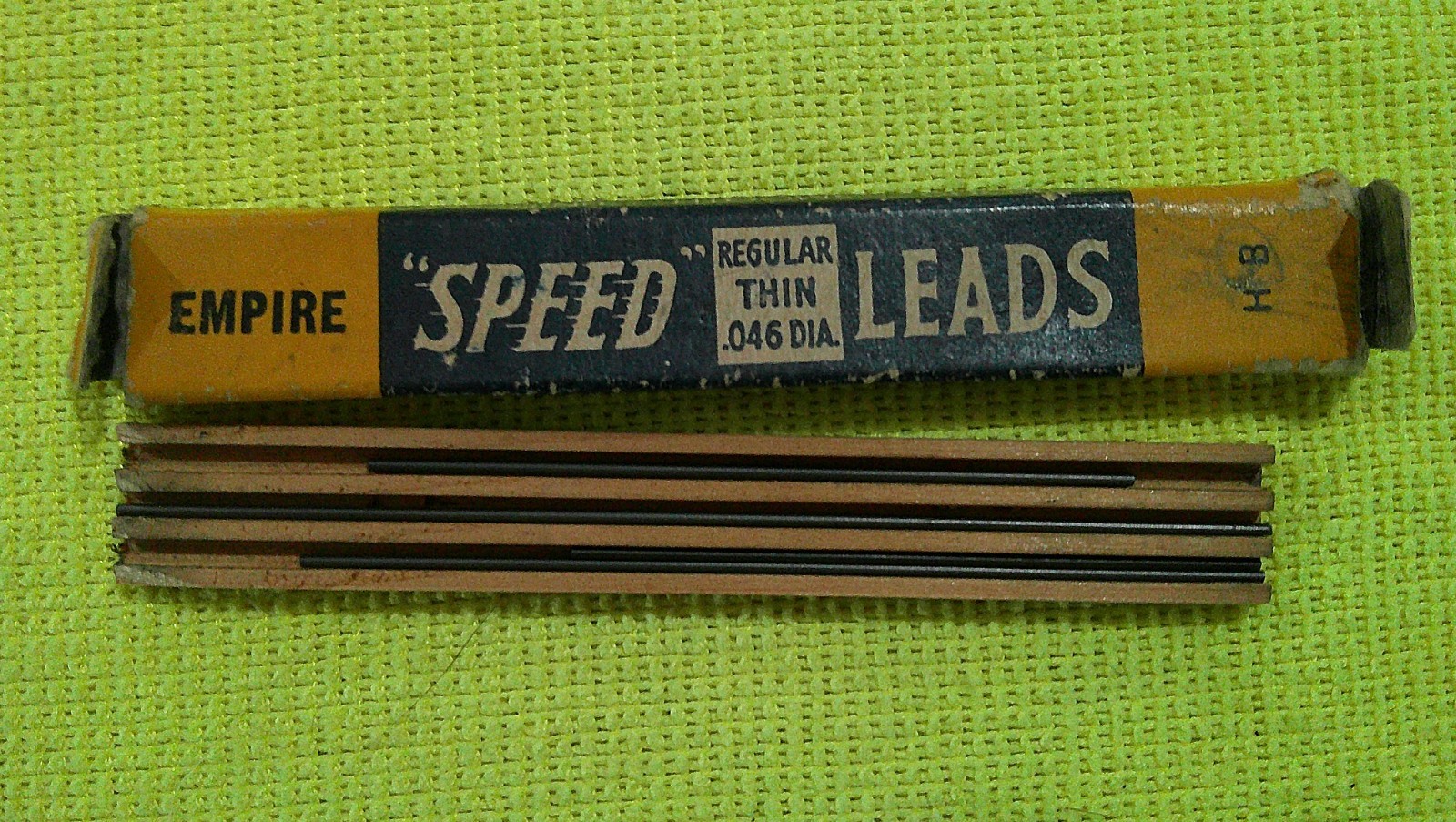 Listo Marking Leads No 162 Wax Marking Pencil Refills Wearever, Empire Vintage