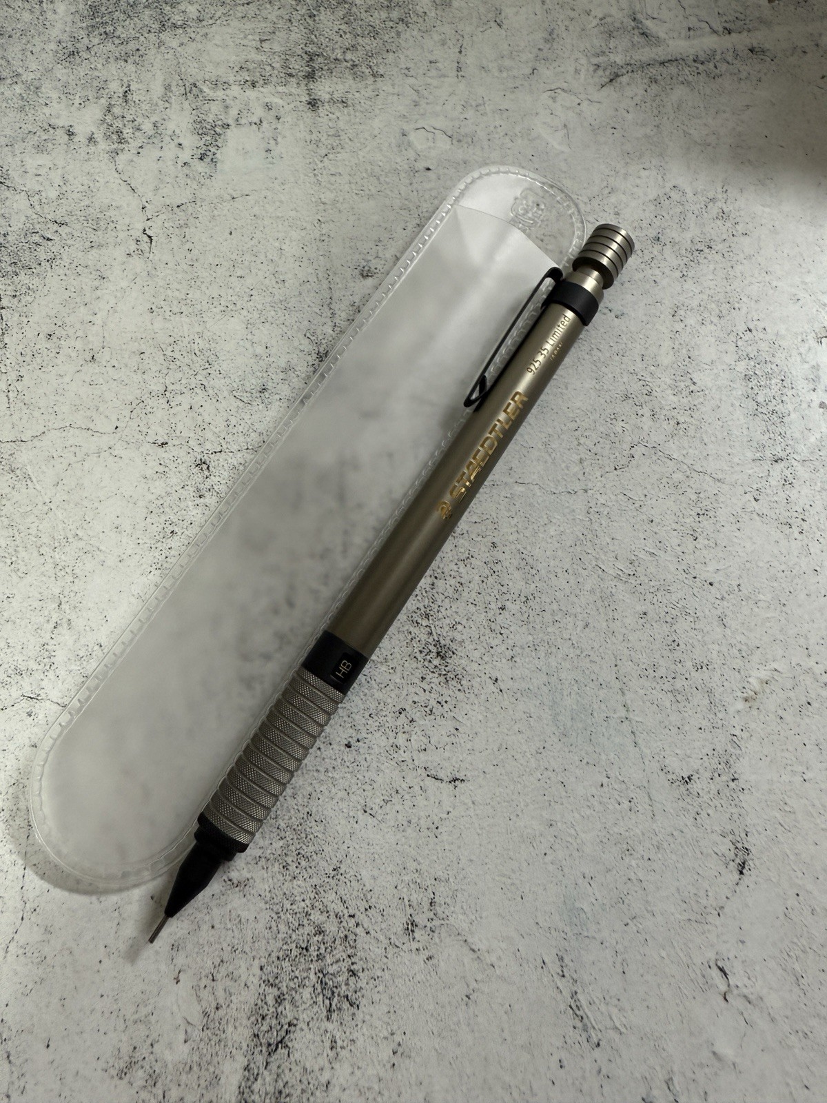 Staedtler 925 35 Limited Edition Mechanical Pencil Silver Metal Aluminum Itoya