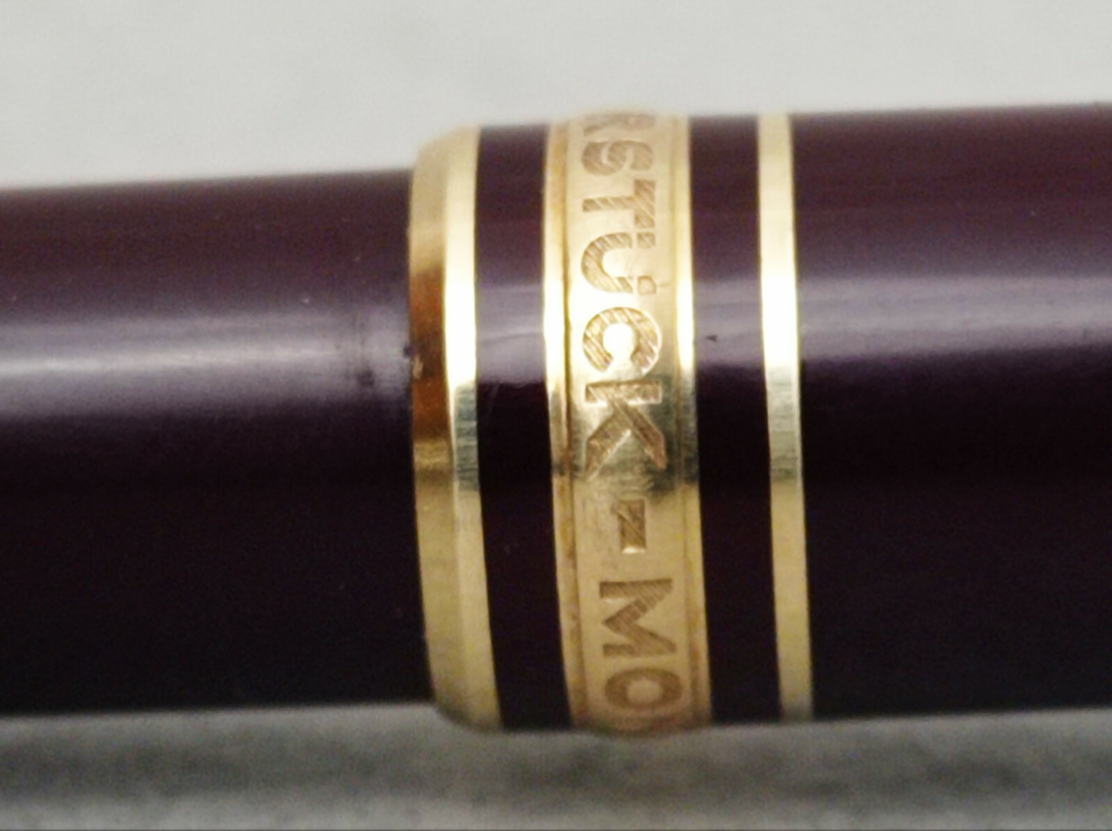 MONTBLANC MEISTERSTUCK 163 BURGUNDY MECHANICAL PENCIL VINTAGE EXCELLENT WORKING
