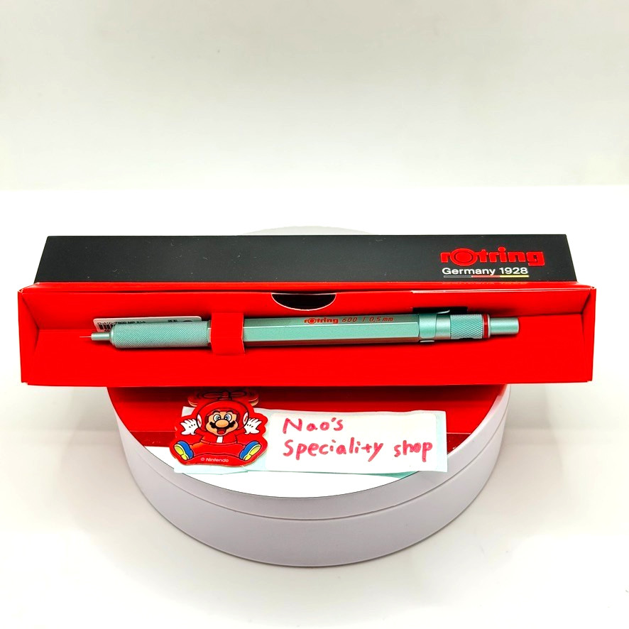 Rotring 600 Limited Edition Mint Mechanical Pencil 0.5mm Japan Exclusive New