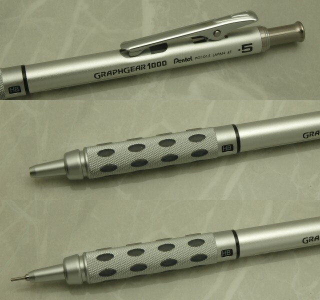 Pentel Japanese Drafting Mechanical pencil GRAPHGEAR 1000 0.5mm PG1015