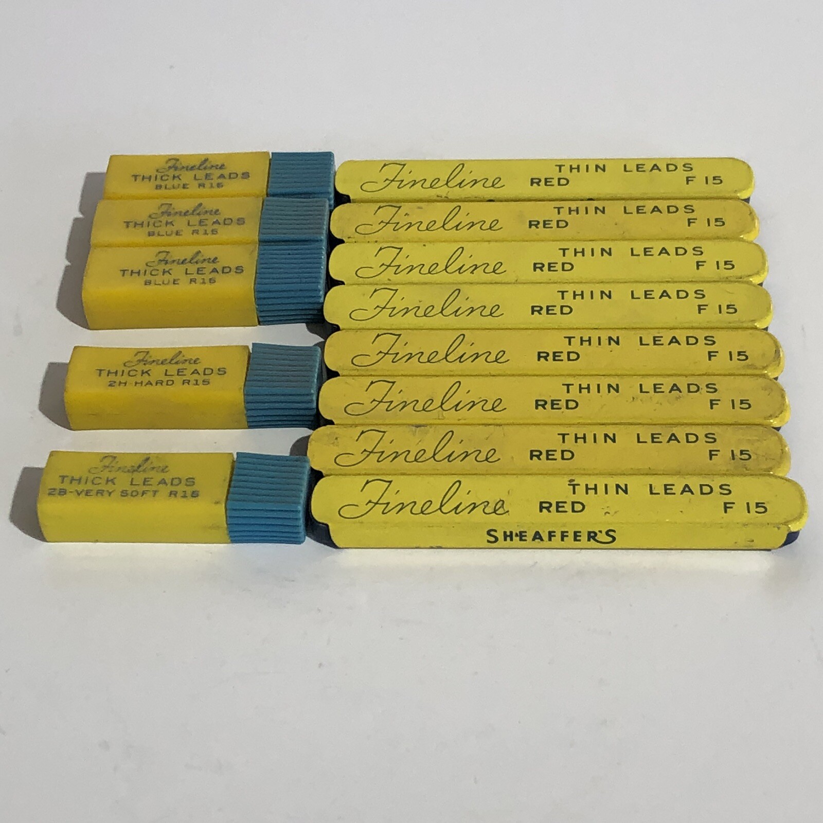 Vintage Sheaffer’s Fineline Pencil Lead (Lot Of 13) NOS MADE IN USA