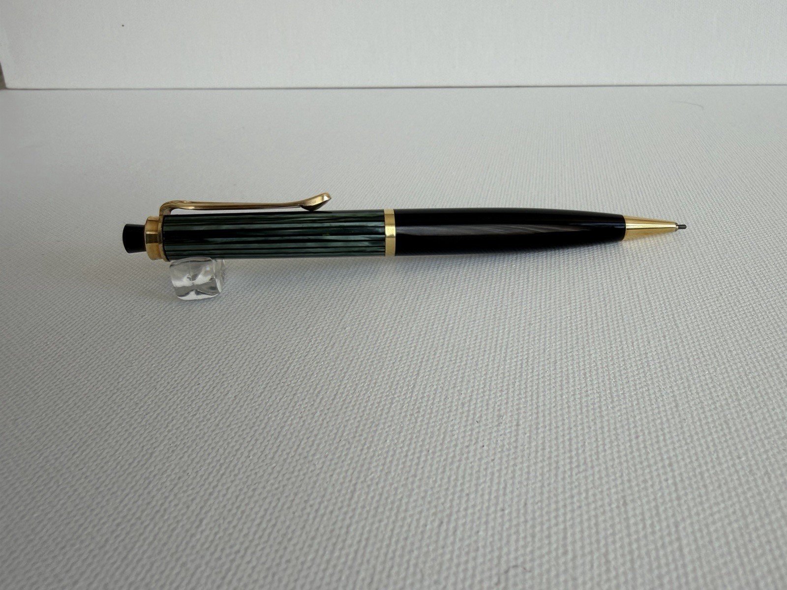 Pelikan 450 Mechanical Pencil In Green Striped & Black Günther Wagner Design