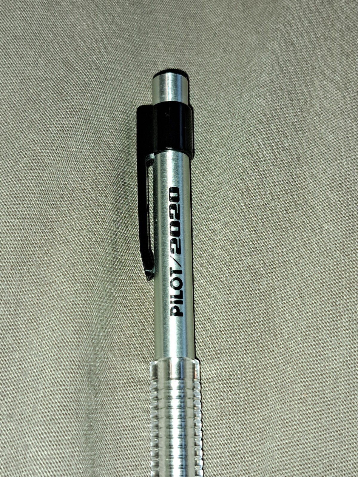 Pilot Mechanical Pencil Shaker 2020 Black Clip Transparent Grip Made in Japan