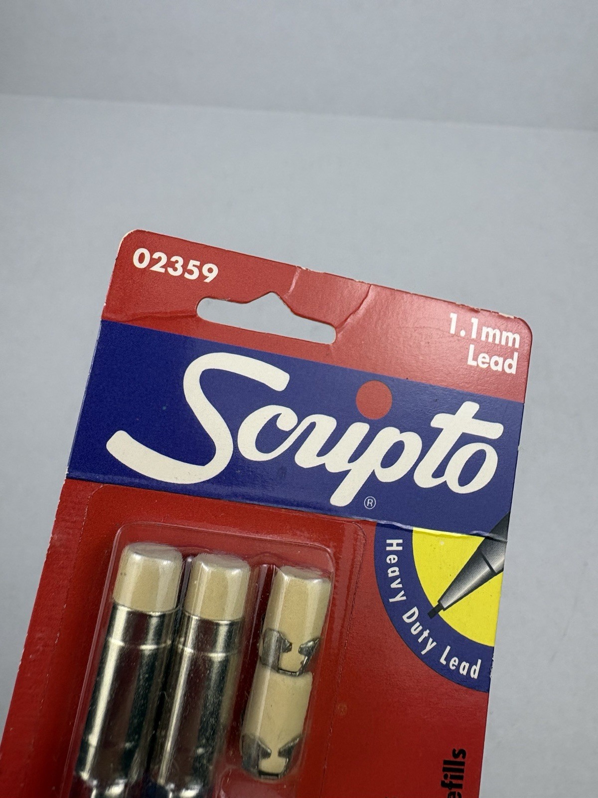 Vintage Scripto Classic Kit Mechanical Pencil w/Refills & Erasers 02359 NOS 1996