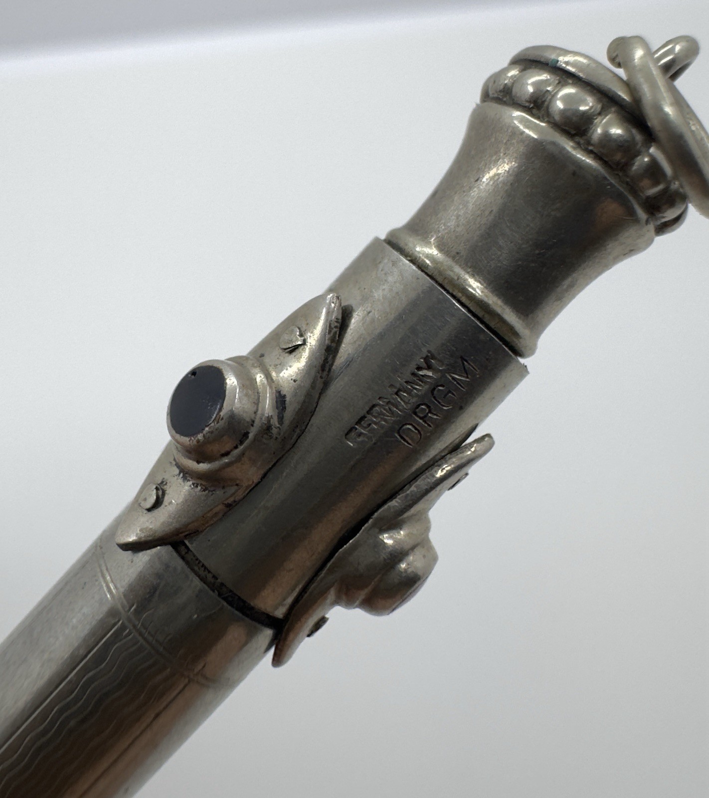 Rare German DRGM Art Deco Guliioché 4-Color Mechanical Pencil c. 1930s – Working