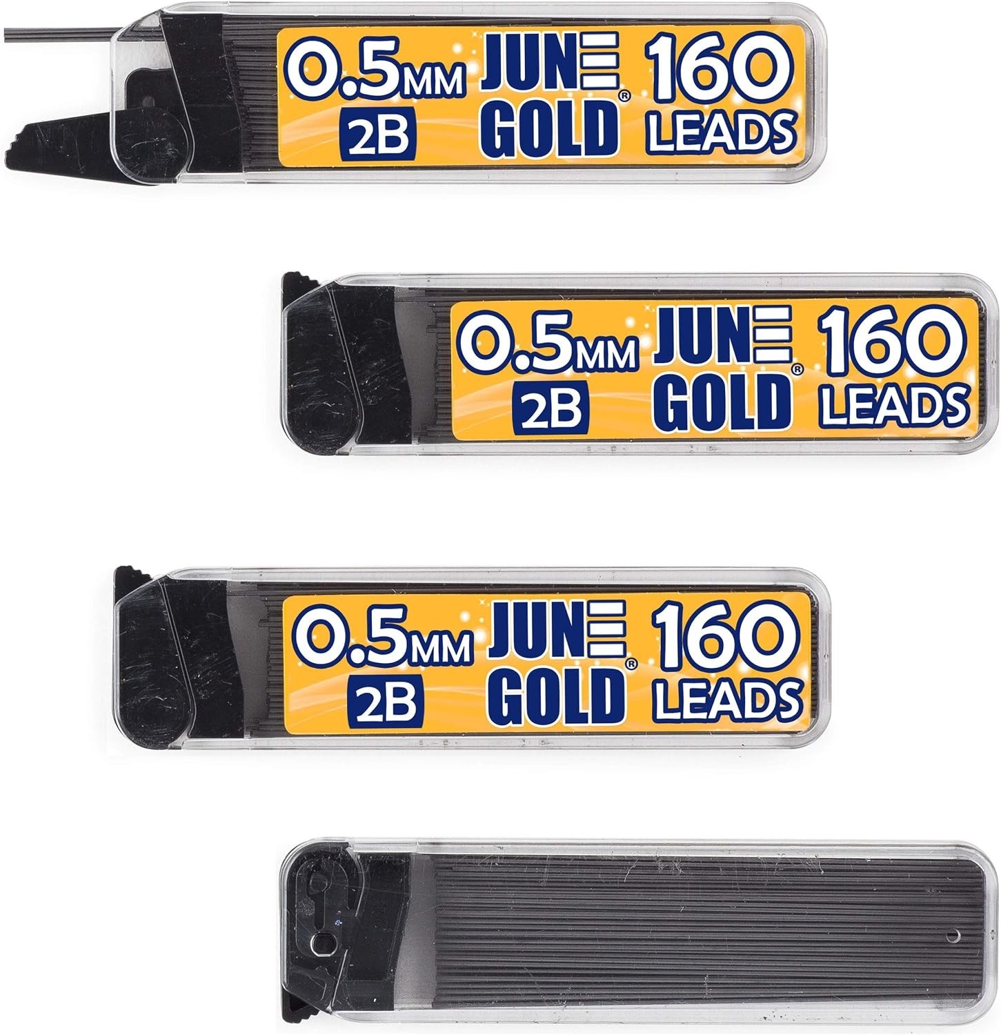 Artist’s Choice: 640 Count 0.5 mm 2B Graphite Lead Refills with Elegant Control