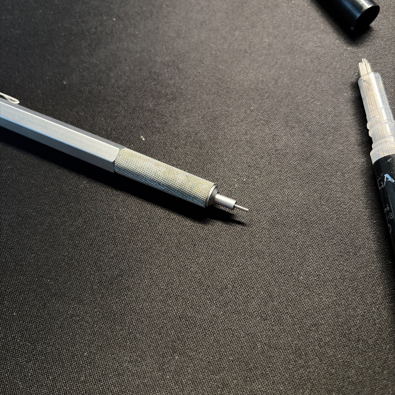 rOtring 600 Mechanical Pencil Silver 0.5mm Precision Writing Tool With 0.5 HB