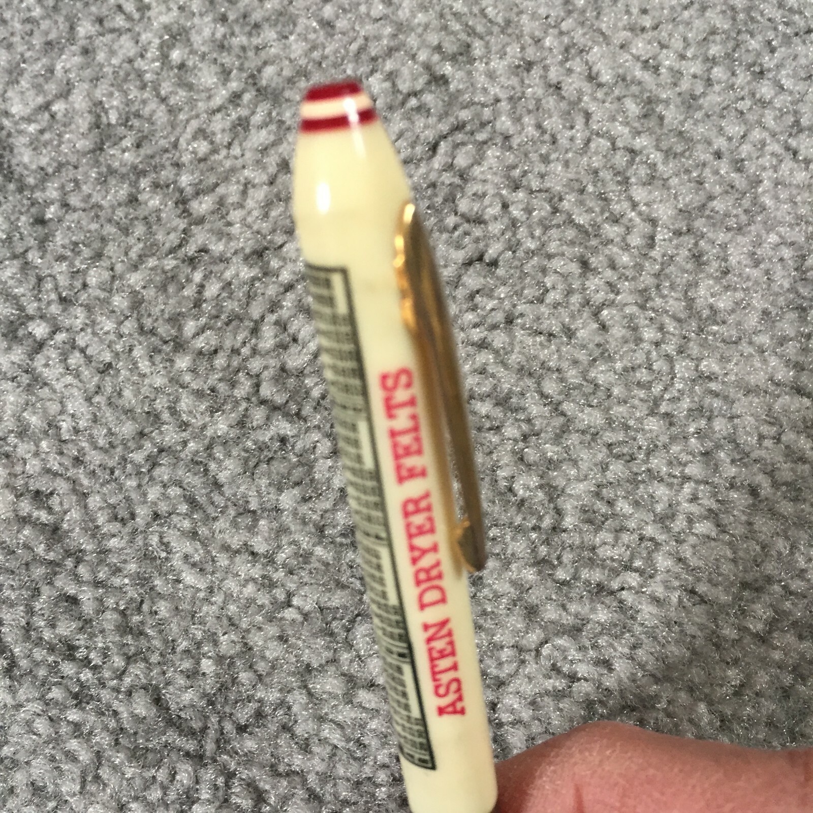 Vintage ASTEN DRYER FELTS 1964 Calander Mechanical Pencil Advertising Phila PA