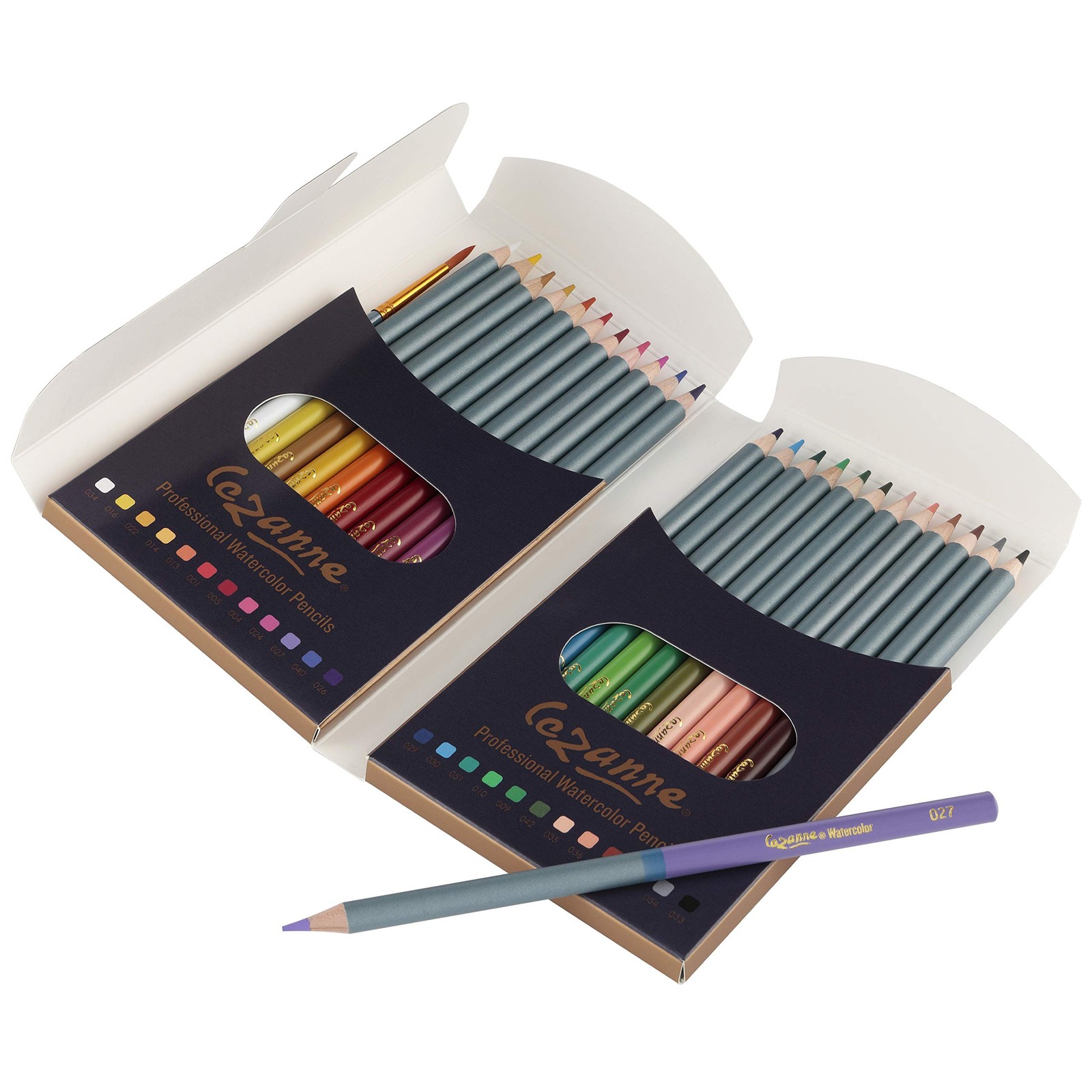 Creative Mark Cezanne Watercolor Pencil Set 24 Count (Pack of 1), Multicolor