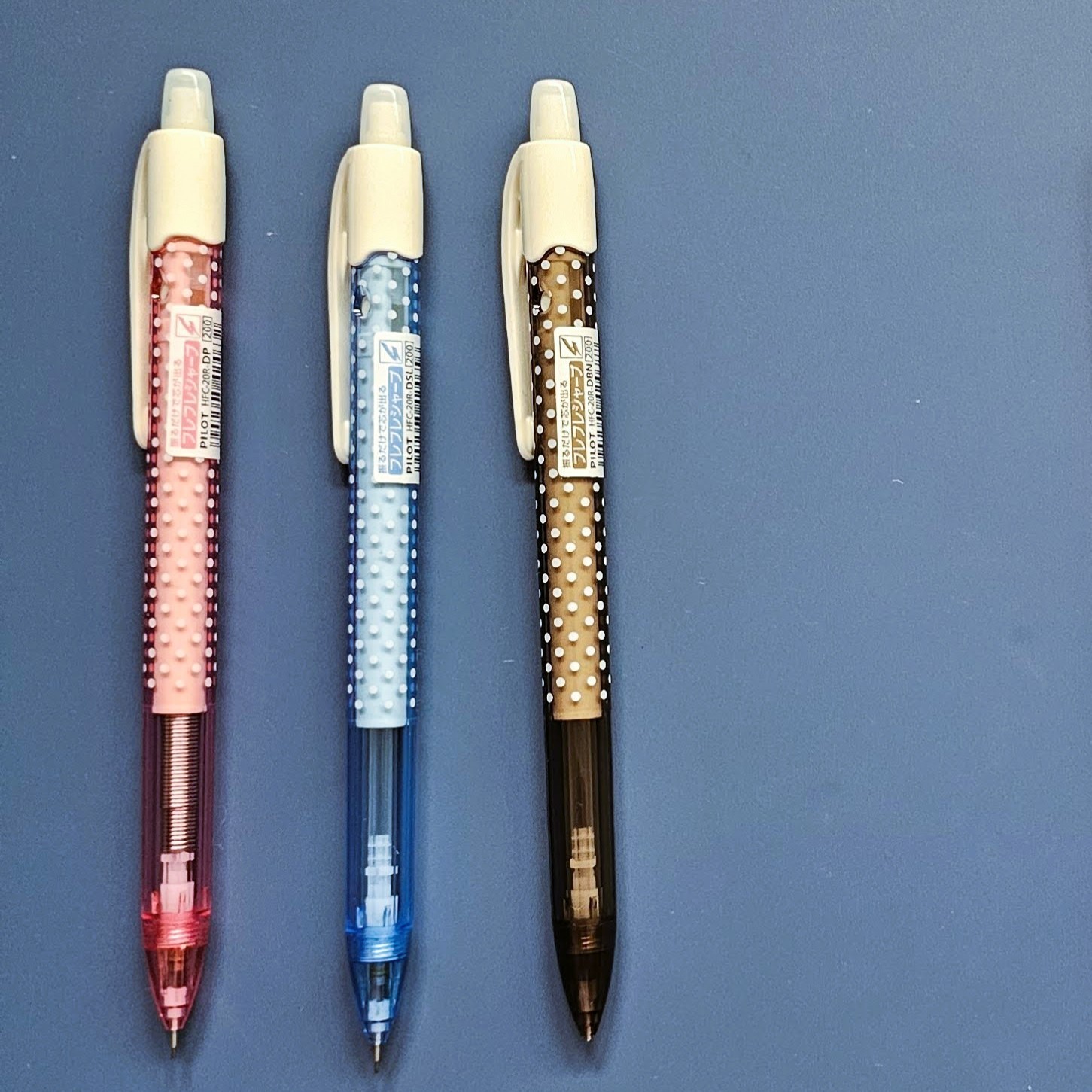 Pilot Fure Fure Shaker Polka Dot HFC-20R mechanical pencils 0.5 collectible