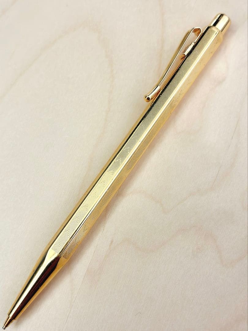 Junk Caran d’Ache Mechanical Pencil Ecridor Chevron Gold