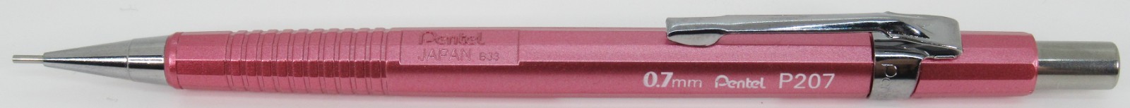 Pentel P200 Collection Metallics – Rose Pink, Set of 3 (Brazil)