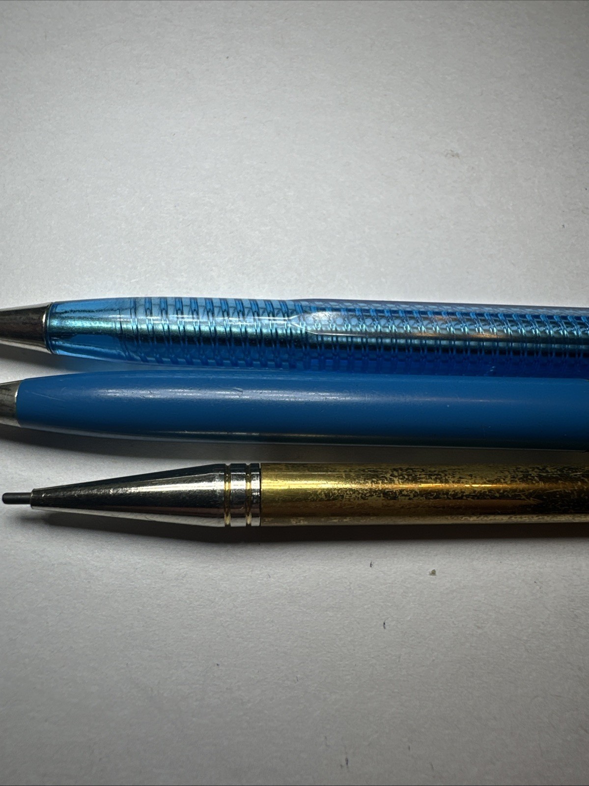 Lot Of 3 Vintage Mechanical Pencils Scripto Sheaffer Working