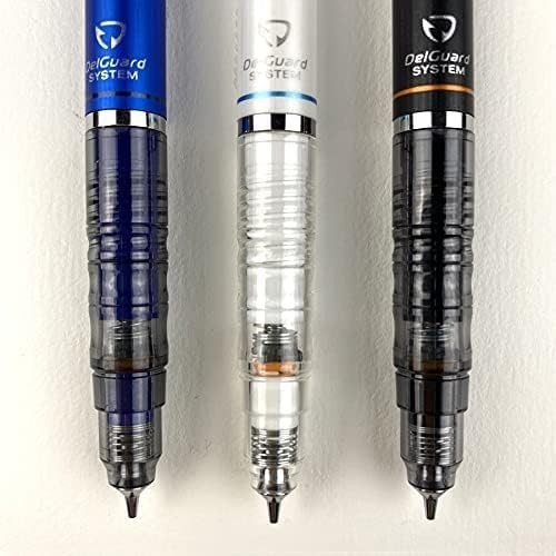 DelGuard Mechanical Pencil Eraser Refills – Durable 5-Pack for Precision Writing