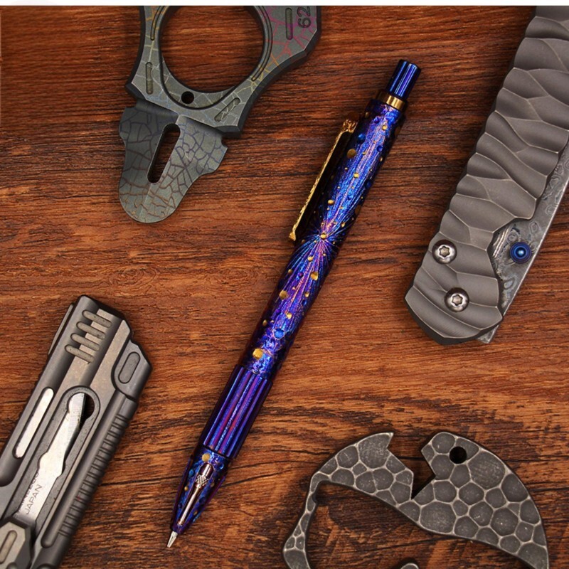 Handmade Titanium Mechanical Pencil EDC Artist Student Drawing Pencil Stationery