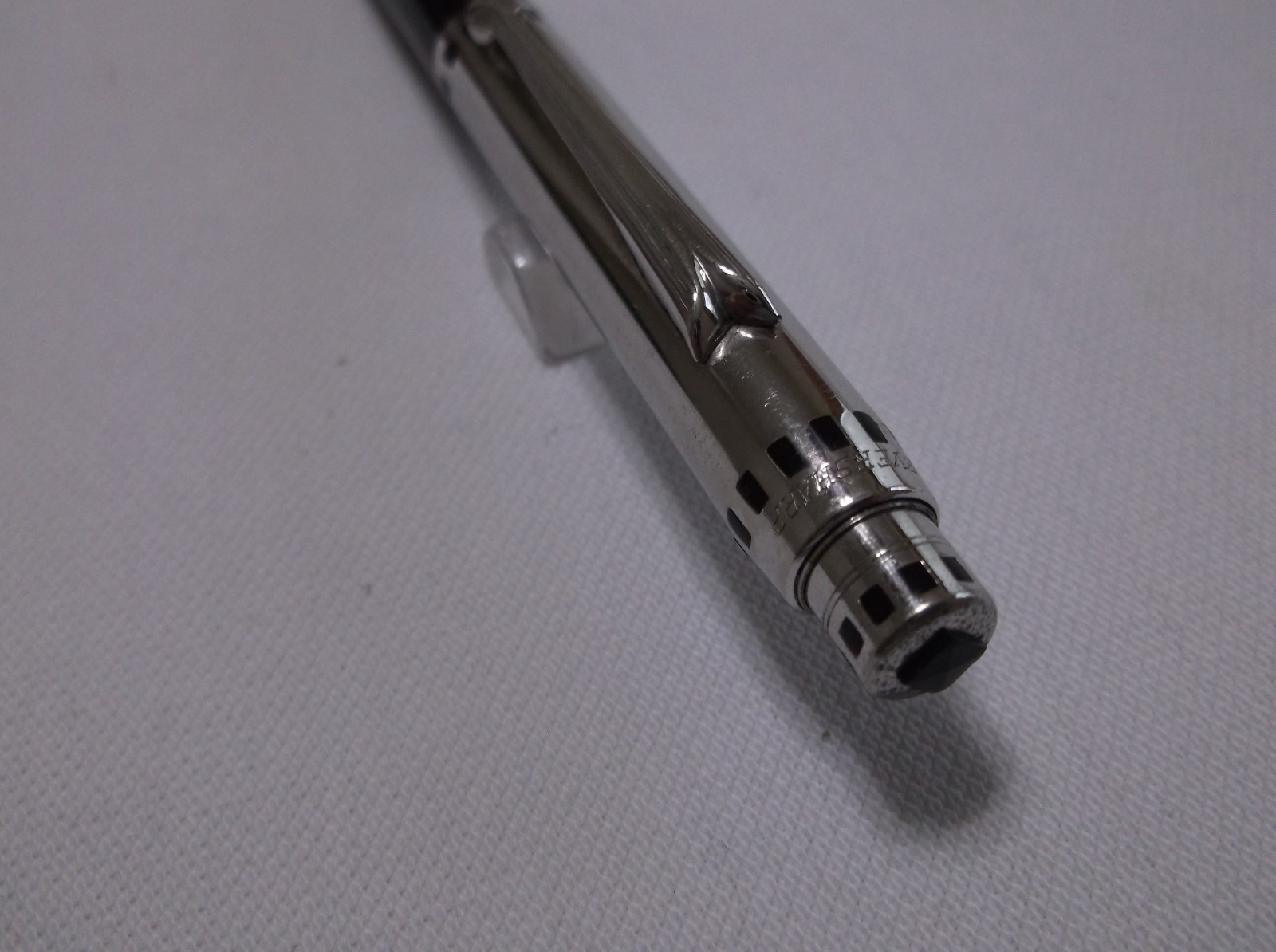 VINTAGE WAHL EVERSHARP CORONET BLACK / CHROME REPEATER PENCIL / 1.18 mm LEAD