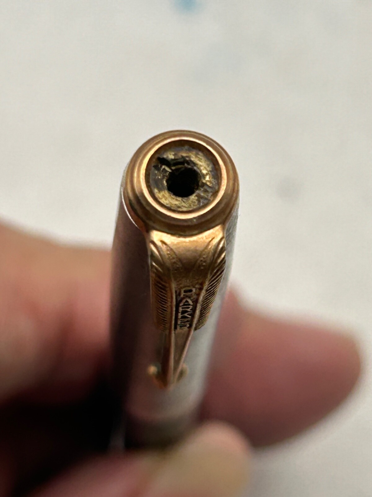 Parker Stainless Steel Cap Pencil-VG condition