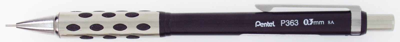 Pentel P360 Stein 360 – Black, Set of 4 (Brazil)