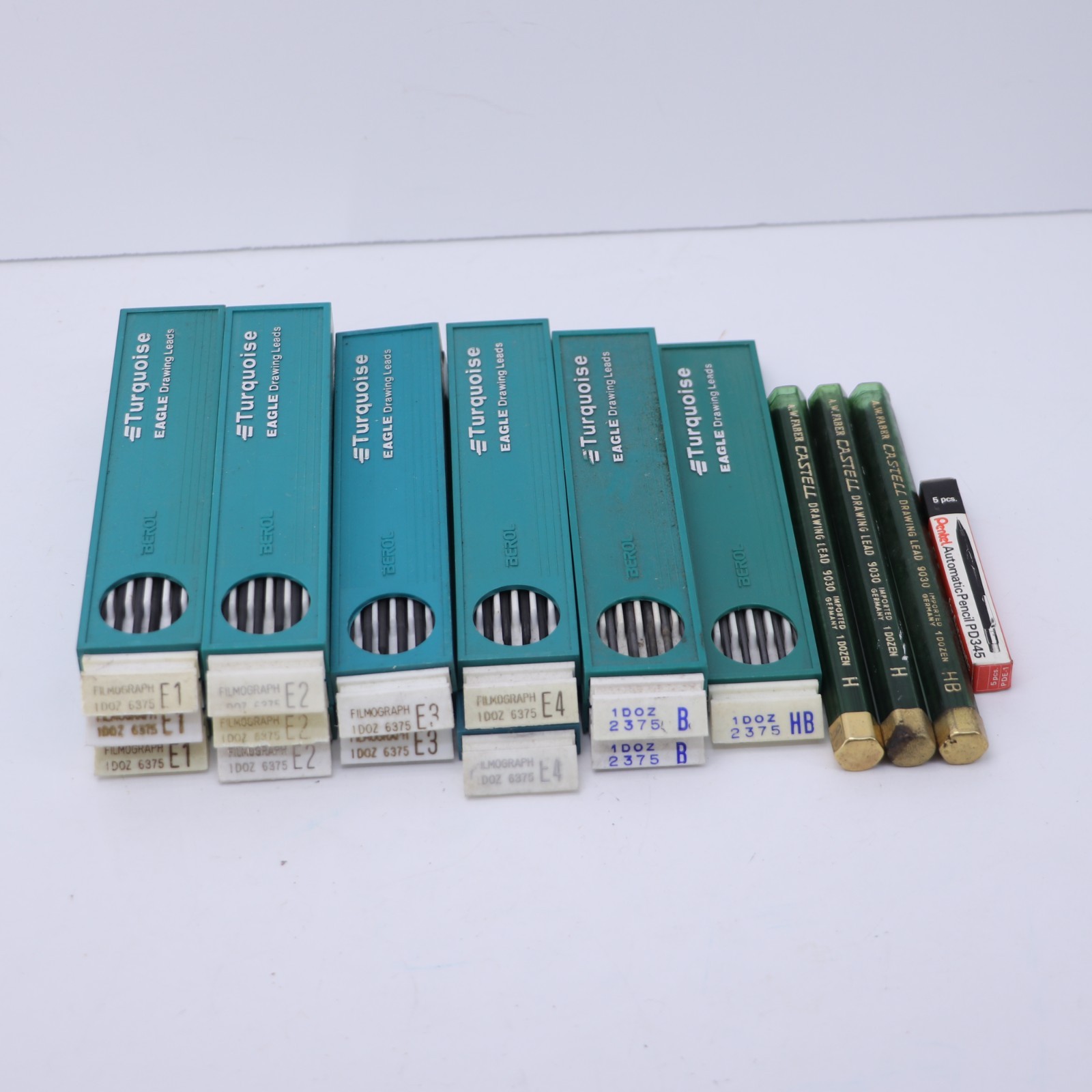 Large Lot Eagle Turquoise Leads E1 E2 E3 E4 B H HB