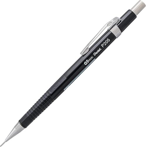 Pentel 0.5 mm Lead Automatic Pencil – Black (Pack of 12) Office Product